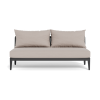 Hamilton 2 Seat Armless Sofa