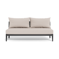 Hamilton 2 Seat Armless Sofa
