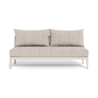 Hamilton 2 Seat Armless Sofa