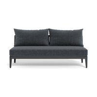 Hamilton 2 Seat Armless Sofa