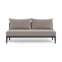 Hamilton 2 Seat Armless Sofa