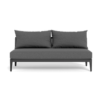 Hamilton 2 Seat Armless Sofa