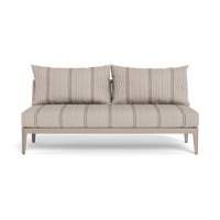 Hamilton 2 Seat Armless Sofa