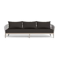 Hamilton 3 Seat Sofa | Aluminum Taupe, Stirling Flint, Rope Light Grey