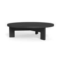 Hampton Round Coffee Table | Aluminum Asteroid, ,