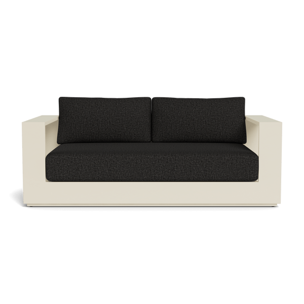 Hayman 2 Seat Sofa | Aluminum Bone, Copacabana Midnight, Batyline White