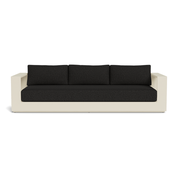 Hayman 3 Seat Sofa | Aluminum Bone, Copacabana Midnight, Batyline White