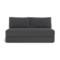 Hayman Aluminum 2 Seat Armless Sofa
