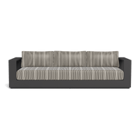 Hayman Aluminum 3 Seat Sofa