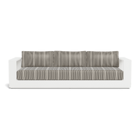 Hayman Aluminum 3 Seat Sofa