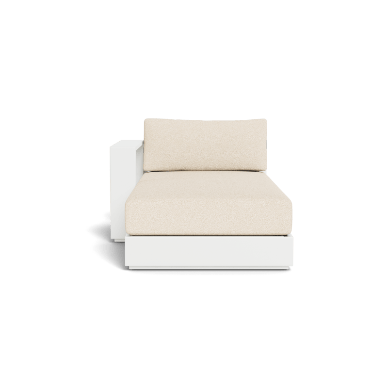 Hayman Aluminum Chaise Left
