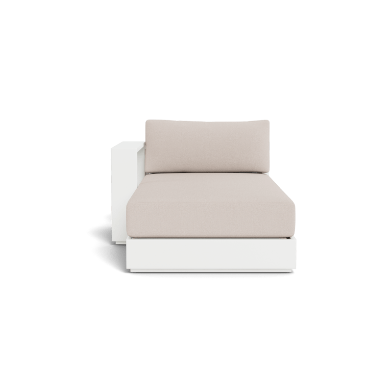 Hayman Aluminum Chaise Left