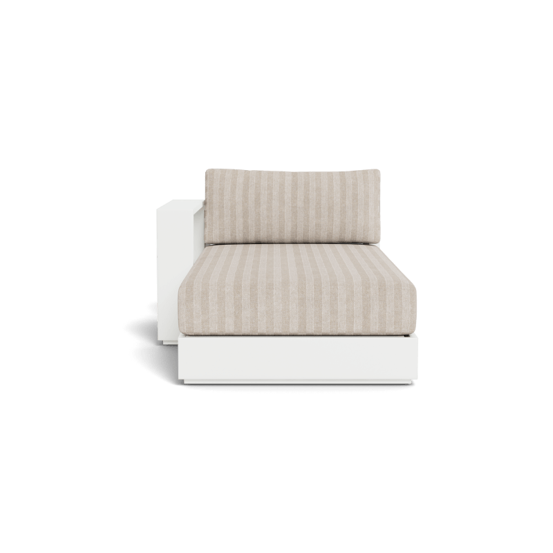 Hayman Aluminum Chaise Left