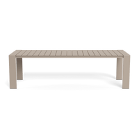 Hayman Aluminum Dining Table 106"
