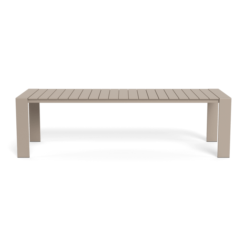 Hayman Aluminum Dining Table 106"