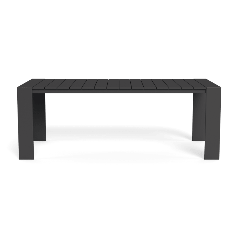 Hayman Aluminum Dining Table 81"