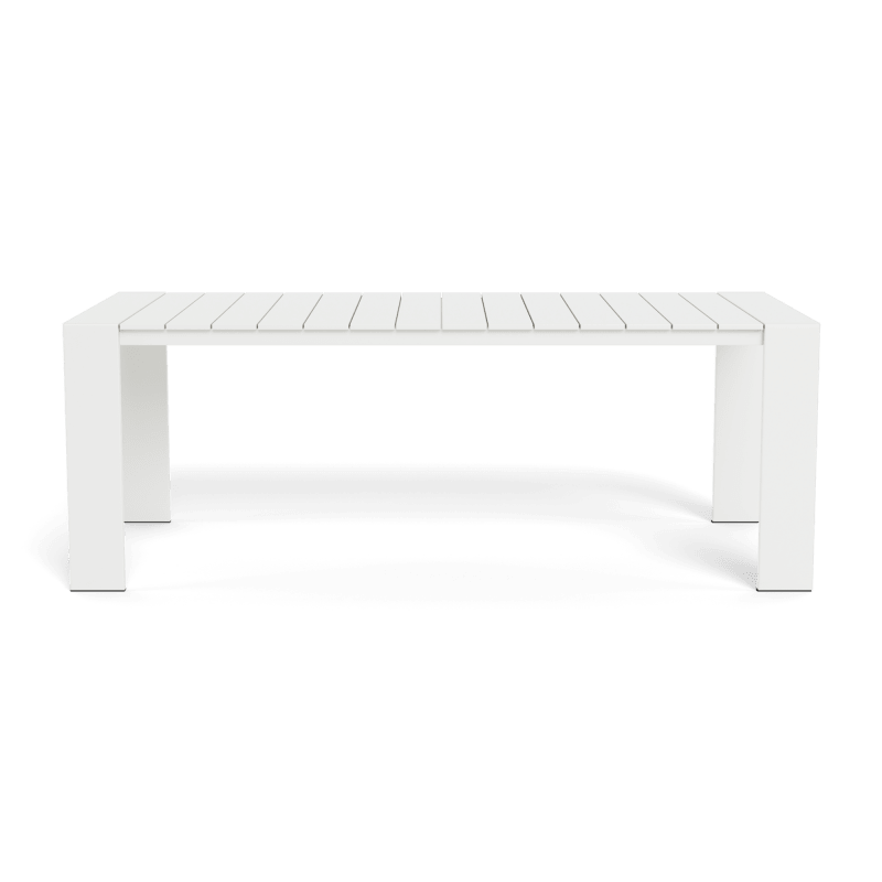 Hayman Aluminum Dining Table 81"