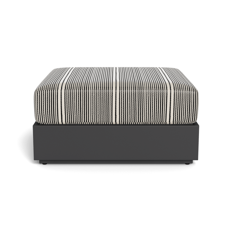 Hayman Aluminum Ottoman
