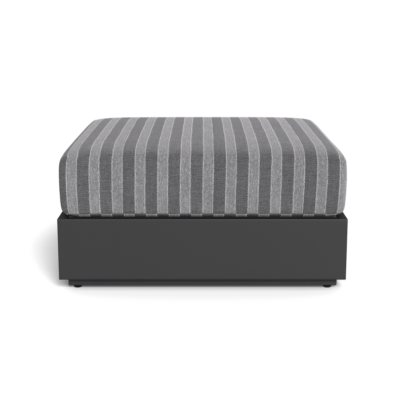 Hayman Aluminum Ottoman