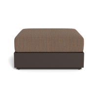 Hayman Aluminum Ottoman