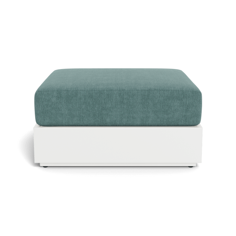 Hayman Aluminum Ottoman
