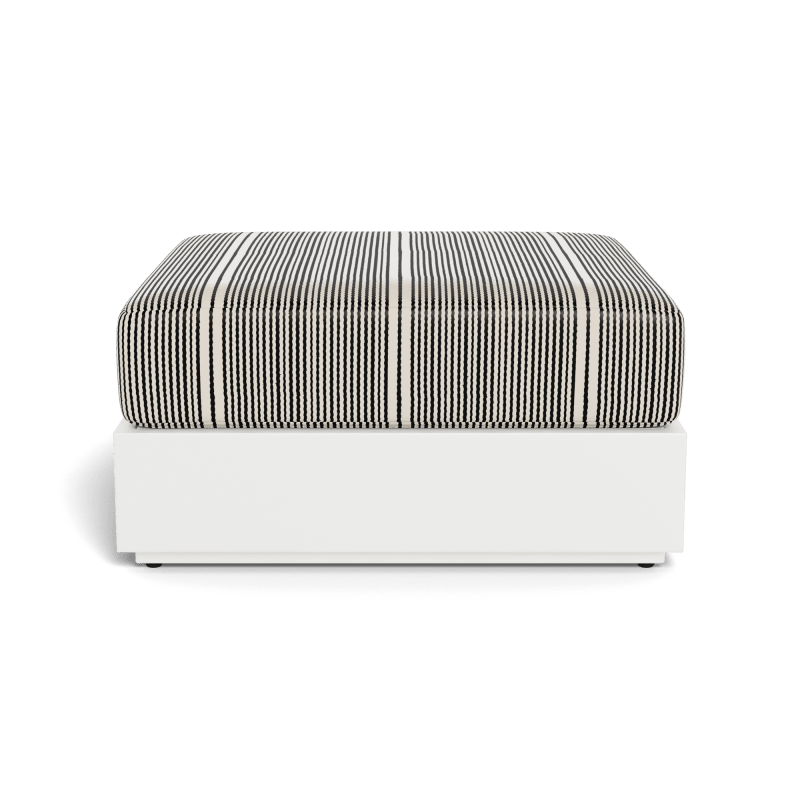 Hayman Aluminum Ottoman