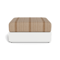 Hayman Aluminum Ottoman