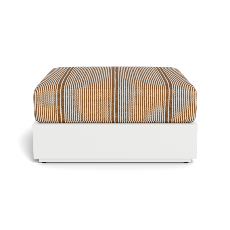 Hayman Aluminum Ottoman