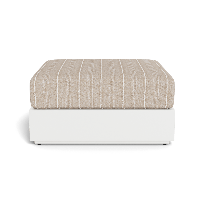 Hayman Aluminum Ottoman