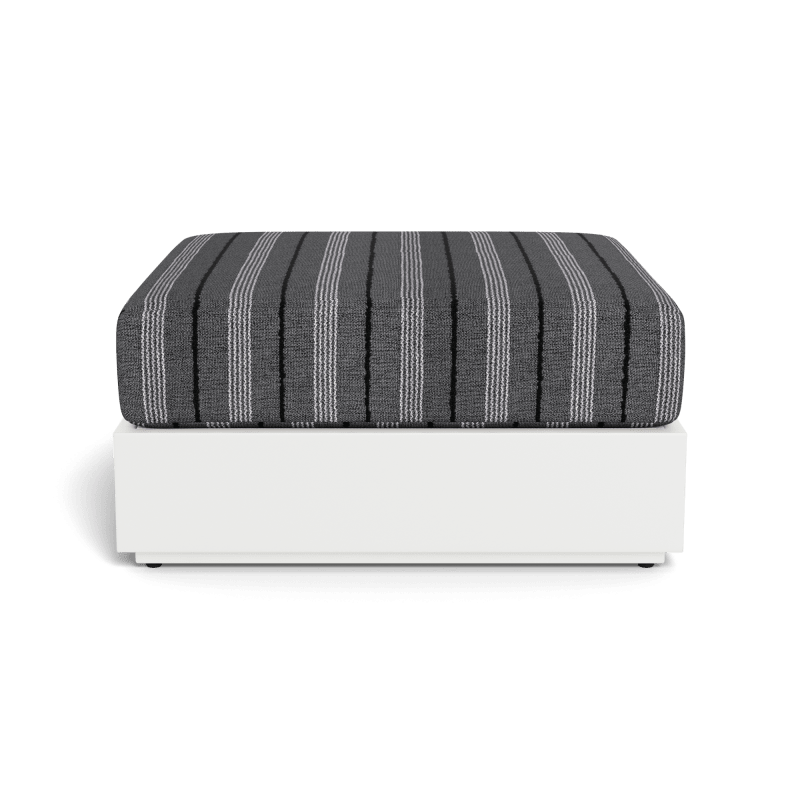 Hayman Aluminum Ottoman