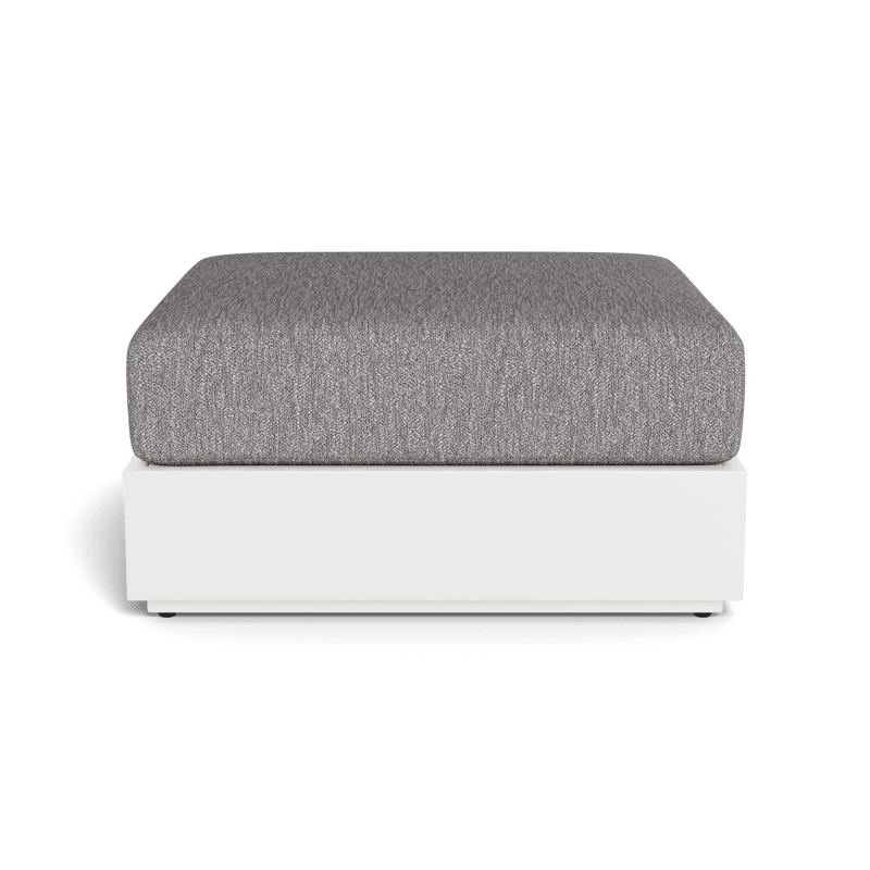 Hayman Aluminum Ottoman