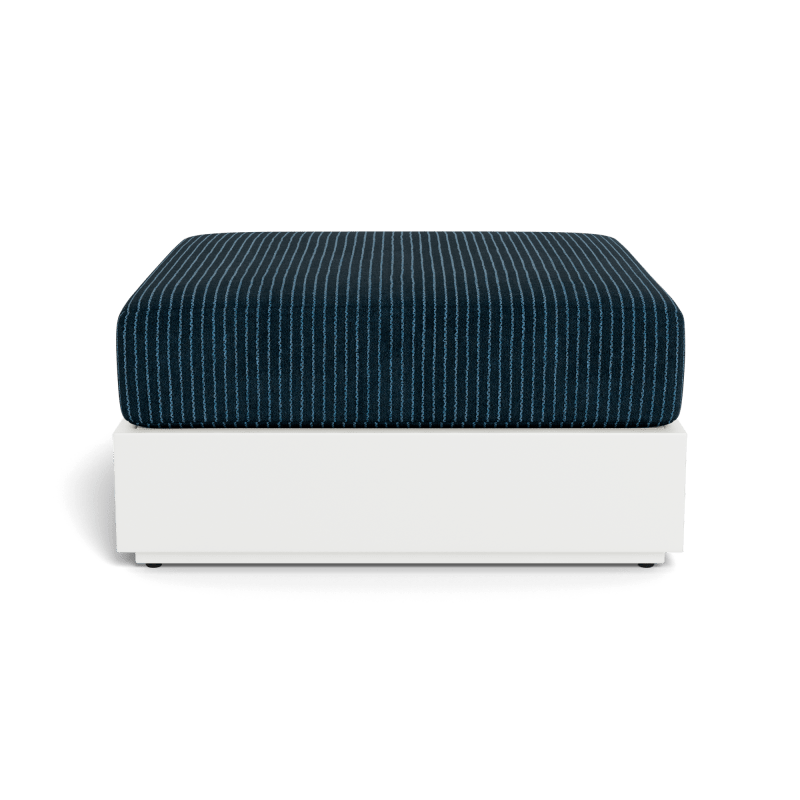 Hayman Aluminum Ottoman