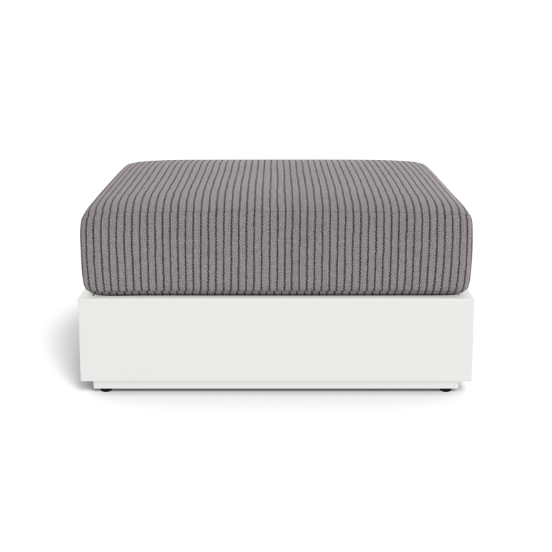 Hayman Aluminum Ottoman