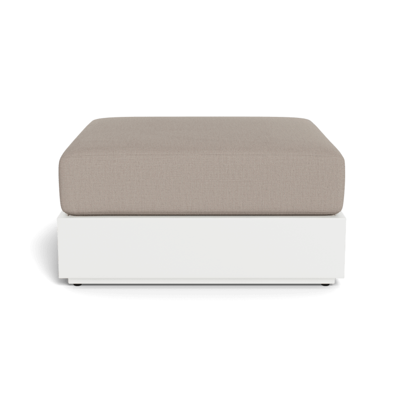 Hayman Aluminum Ottoman