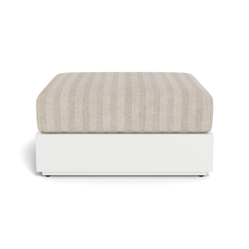 Hayman Aluminum Ottoman