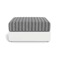 Hayman Aluminum Ottoman
