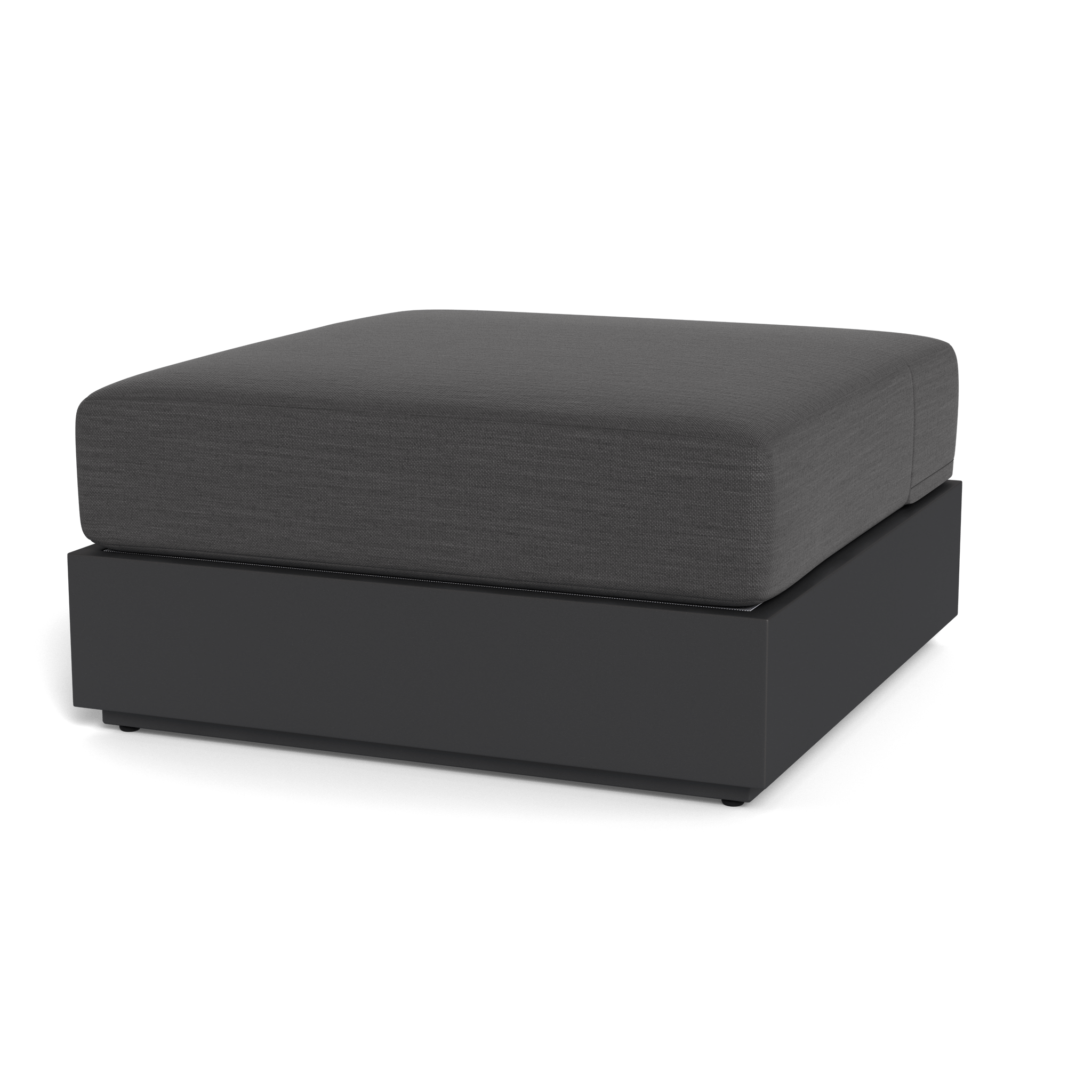 Hayman Aluminum Ottoman