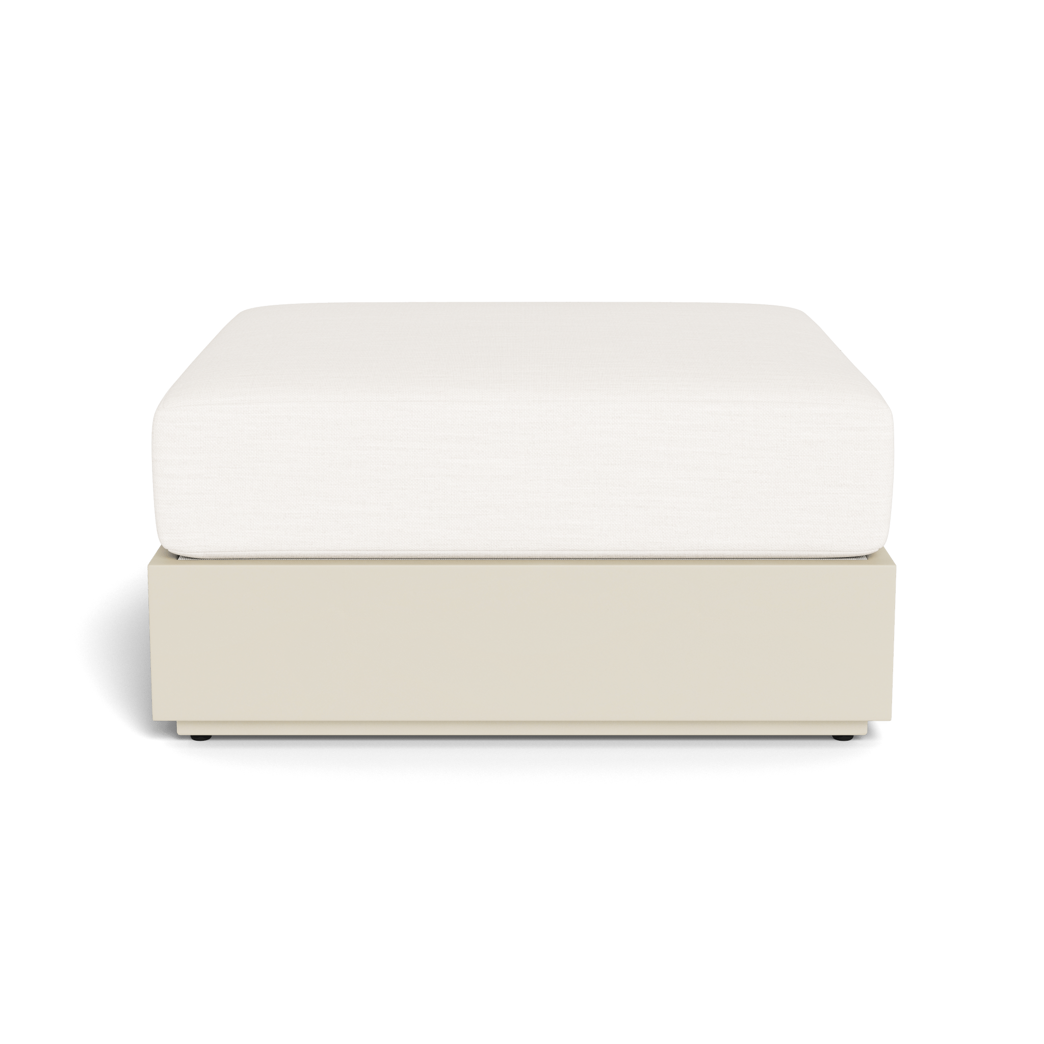 Hayman Aluminum Ottoman