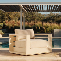 Hayman Aluminum Swivel Lounge Chair