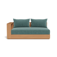 Hayman Teak 2 Seat 1 Arm Left