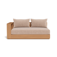 Hayman Teak 2 Seat 1 Arm Left