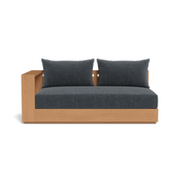 Hayman Teak 2 Seat 1 Arm Left