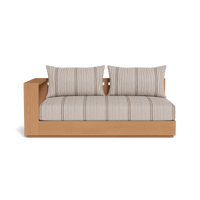 Hayman Teak 2 Seat 1 Arm Left