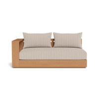 Hayman Teak 2 Seat 1 Arm Left