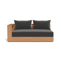 Hayman Teak 2 Seat 1 Arm Left