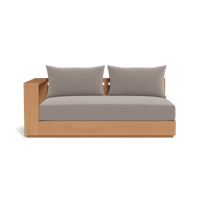 Hayman Teak 2 Seat 1 Arm Left