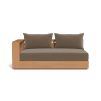 Hayman Teak 2 Seat 1 Arm Left
