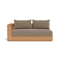 Hayman Teak 2 Seat 1 Arm Left