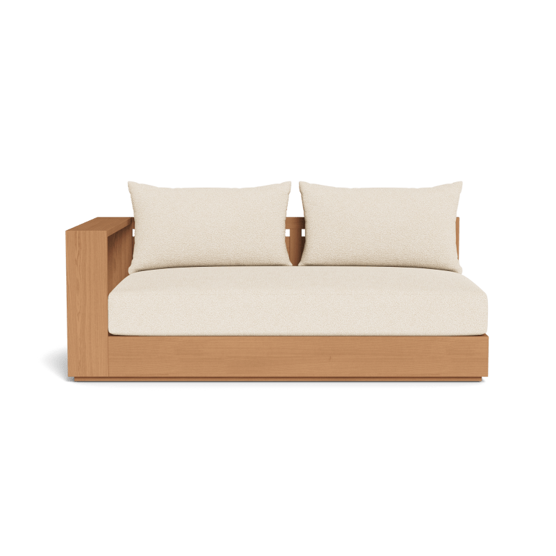 Hayman Teak 2 Seat 1 Arm Left