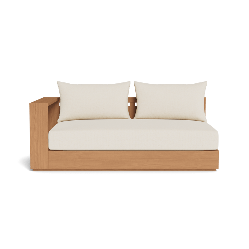 Hayman Teak 2 Seat 1 Arm Left
